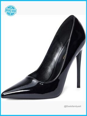 Pointed Toe Stiletto Pumps Elegant Party Heels with Memory Foam Comfort